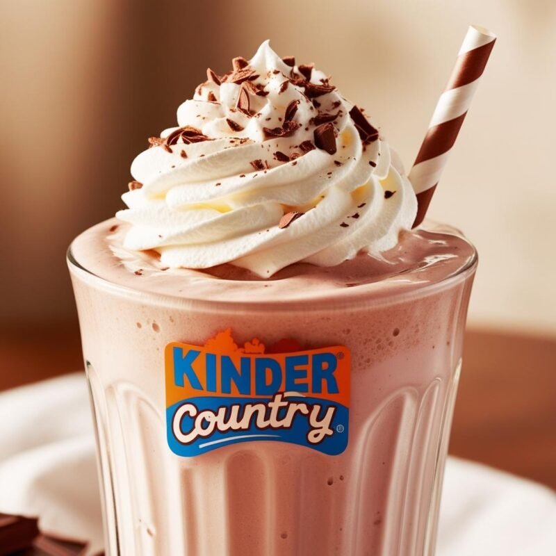 Kinder Country Milkshake