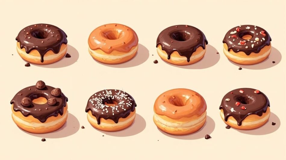 Calorie donuts chocolat: Top 8 donuts en France