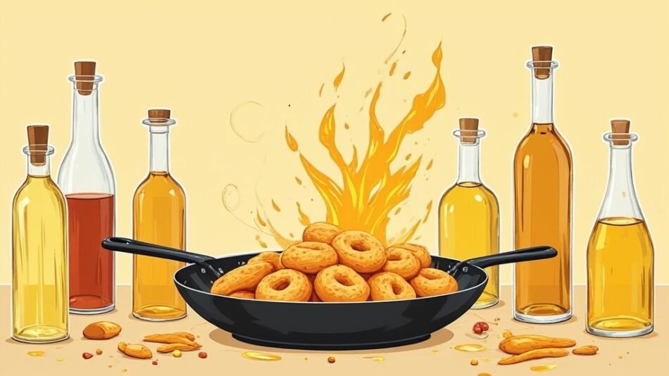 Quelle huile pour cuire des beignets : nos 6 options