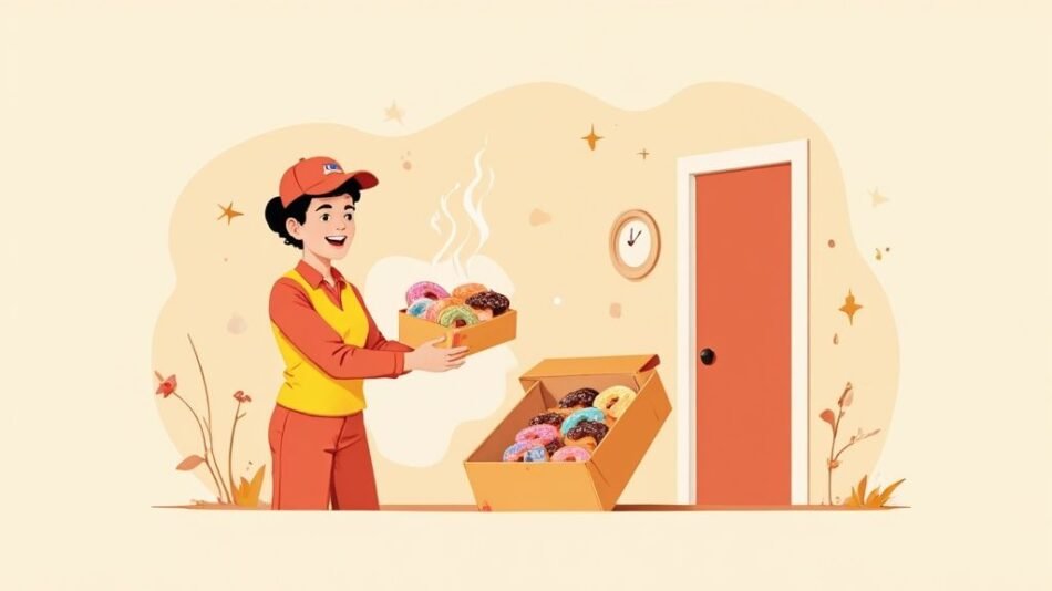 Livraison Donuts Frais à Domicile – Commandez Maintenant