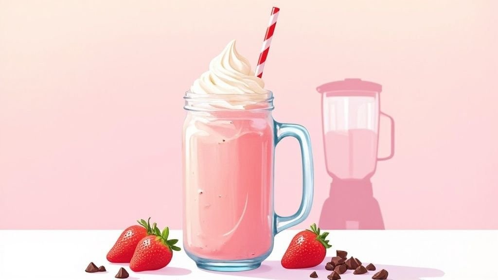 Comment faire un milk shake parfait et crémeux